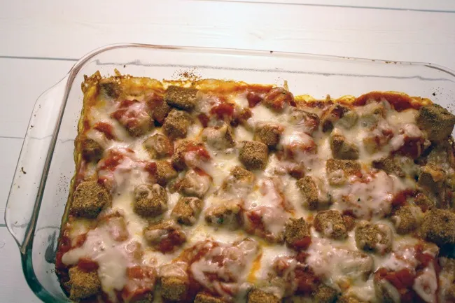 baked tofu parmesan