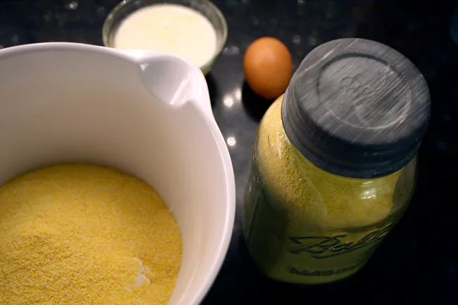 cornmeal mixture