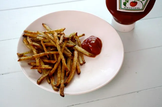 healthy oven baked french fries