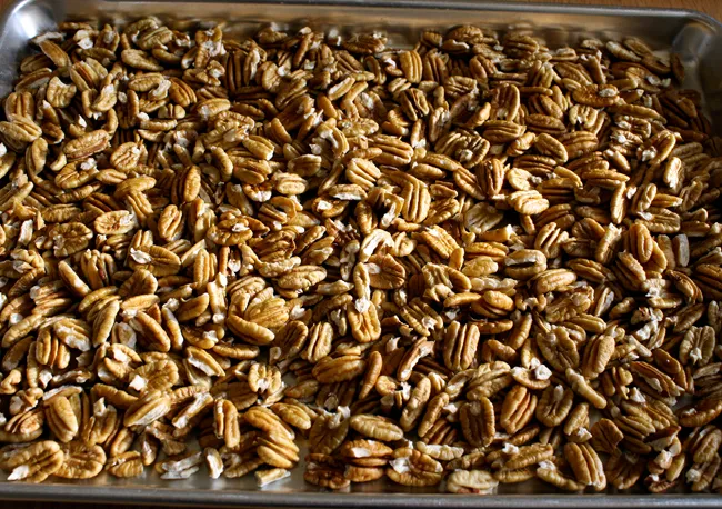 freshly shelled Georgia pecans